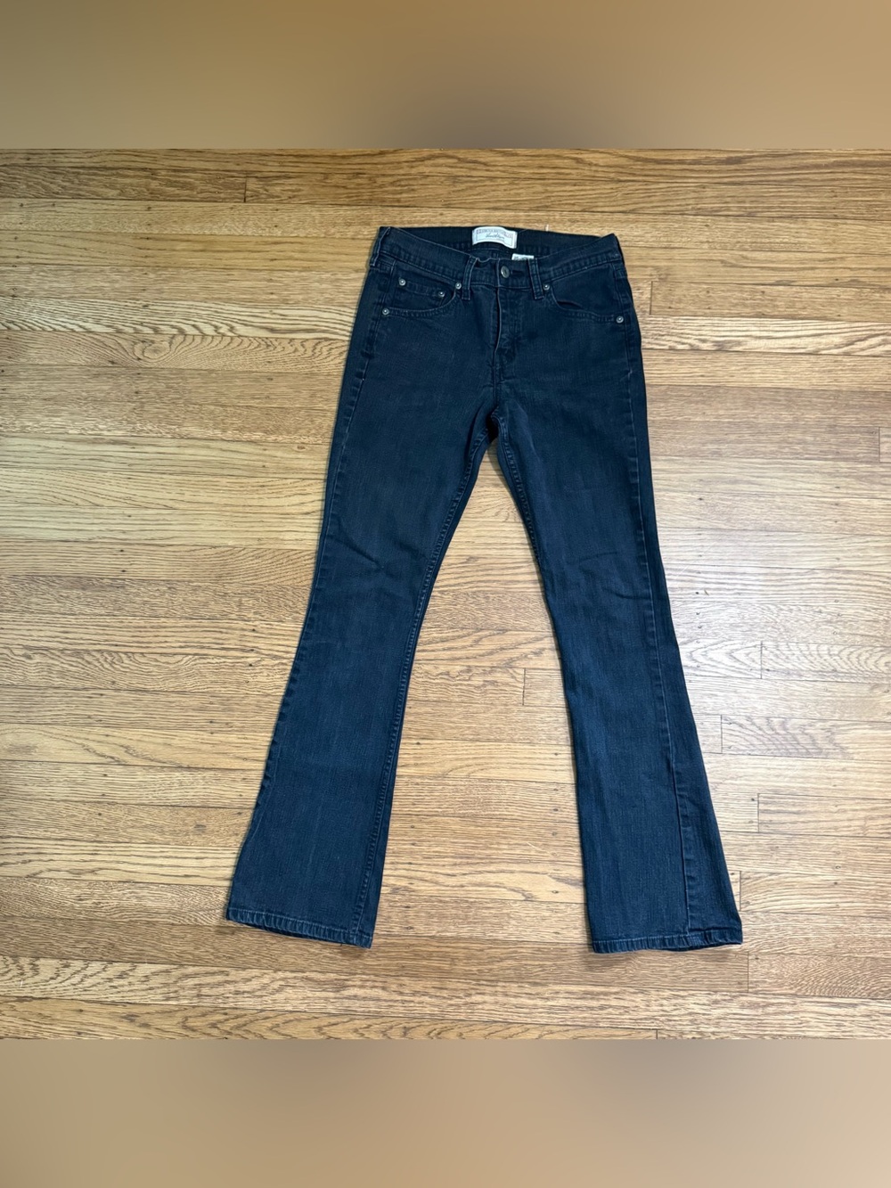 Levi's Strauss Women’s Black Bootcut Denim Jeans size 4